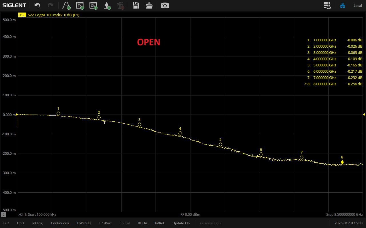 Base 3.5mm Female Calibration Kit 8.5 GHz